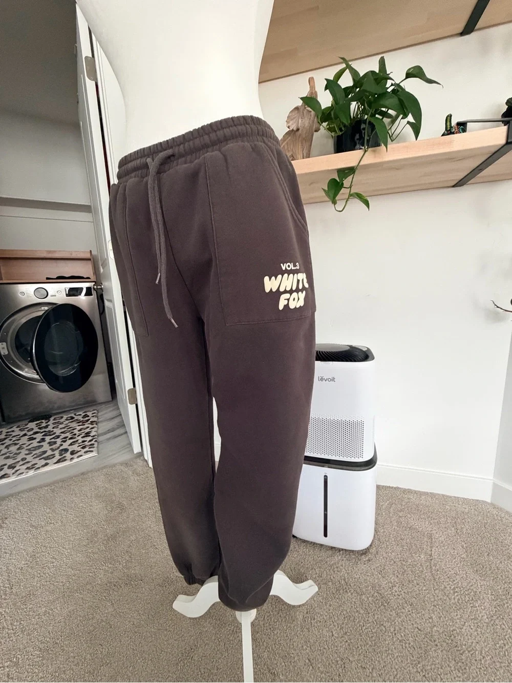 White Fox Sweatpants